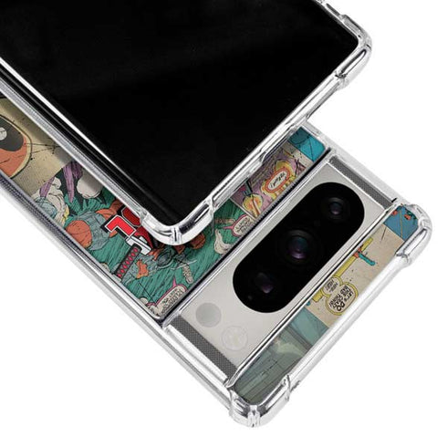 Marvel Deadpool Deadpool Collage Google Pixel 8 Pro Clear Case